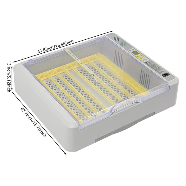Ägginkubator, Automatisk Temperaturkontroll, 36 Ägg Kapacitet, LED-display, Som visat