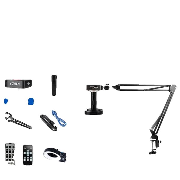 Digital Mikroskop, 150x Forstørrelse, HDMI og USB Forbindelse, 4011 60MP 4K Kit A