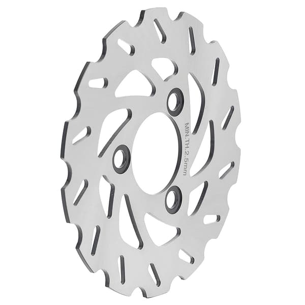 Bremse skiver, rustfrit stål materiale, forbedret varmeafledning, 1 stk front skive