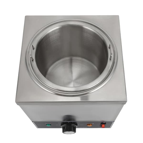 Såsdispenser, Temperaturkontroll, Rostfritt Stål Konstruktion, Silver