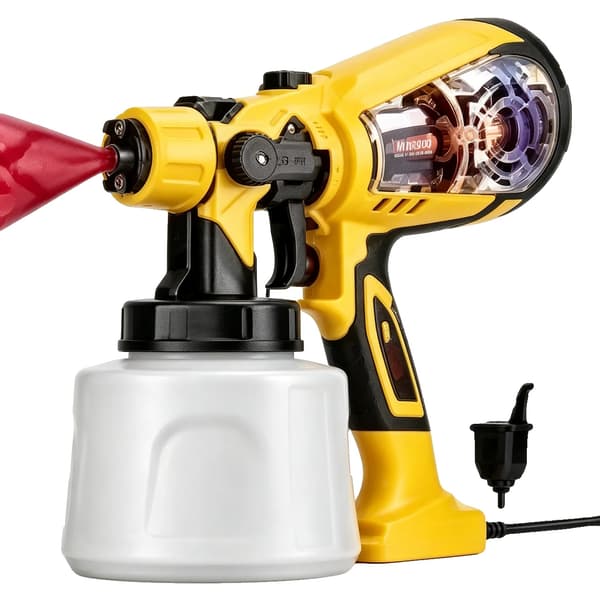 Sprøjtepistol, 800W Effekt, 1400ml Kapacitet, 800W