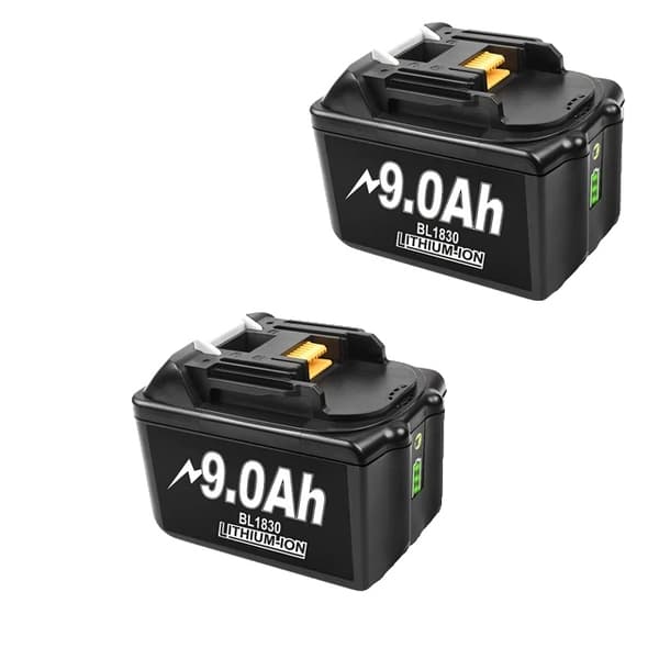 Akku, 18V, 6000mAh kapasiteetti, 2 9.0Ah