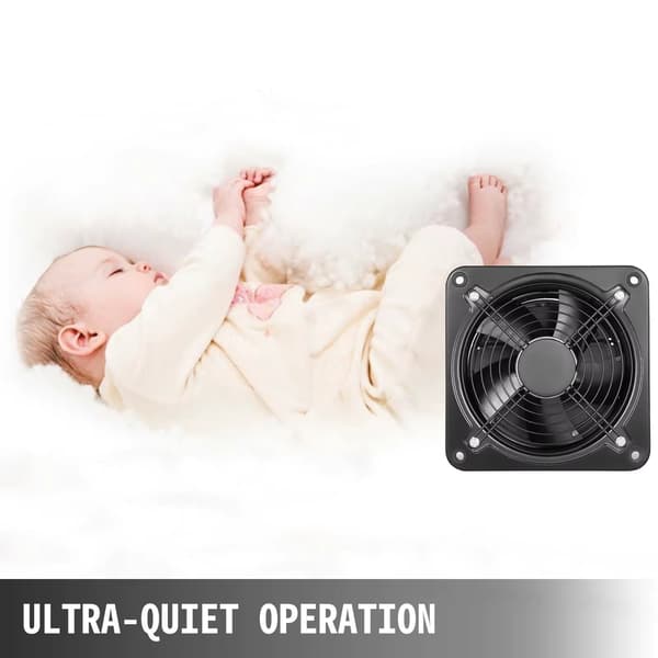 Industriel Udstødningsventilator, Luftblæser Høj Hastighed, Kommerciel Ventilation