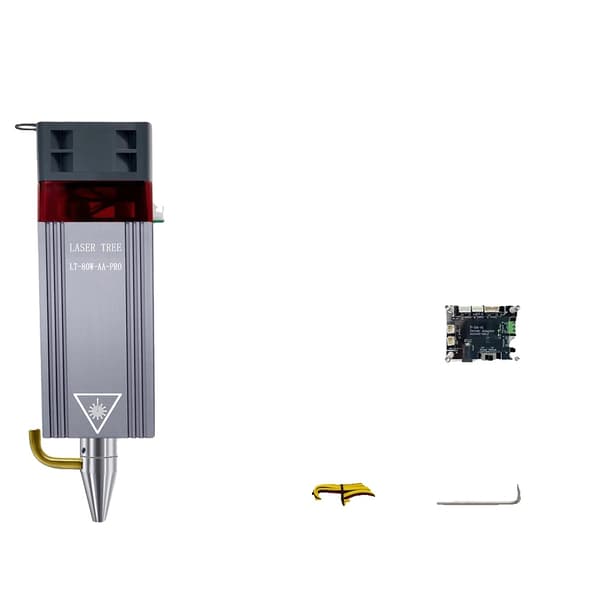 Laserpää, puunleikkaus, sininen valo, 10W-KIT-12V