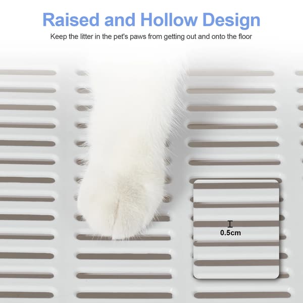 Kattebakke, Foldbart Design, Lugt Kontrol, GRÅ