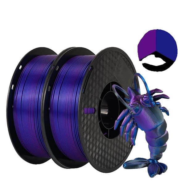 3D-utskrift Filament, PLA-material, 1 kg Spole, I-2KG