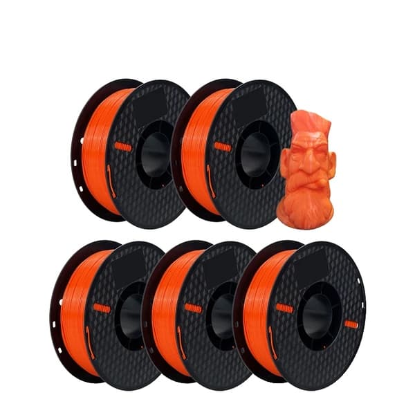 3D-printer filament, miljøbeskyttelse, alsidig kompatibilitet, Appelsin