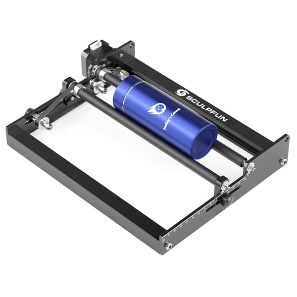 Laser Rotary Roller, 360° Rotation, Kompatibel med Flere Software, Hovedenhed