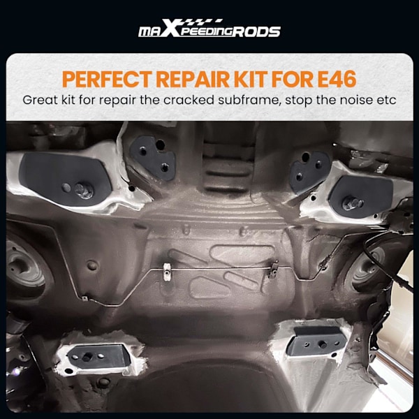 BMW 3-serien E46 Subframe Reparationskit, Högpresterande, Exakt Passform