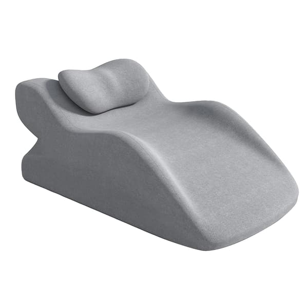 Læsepude, Multi-Positionelt Design, Ergonomisk Komfort, Lys Grå