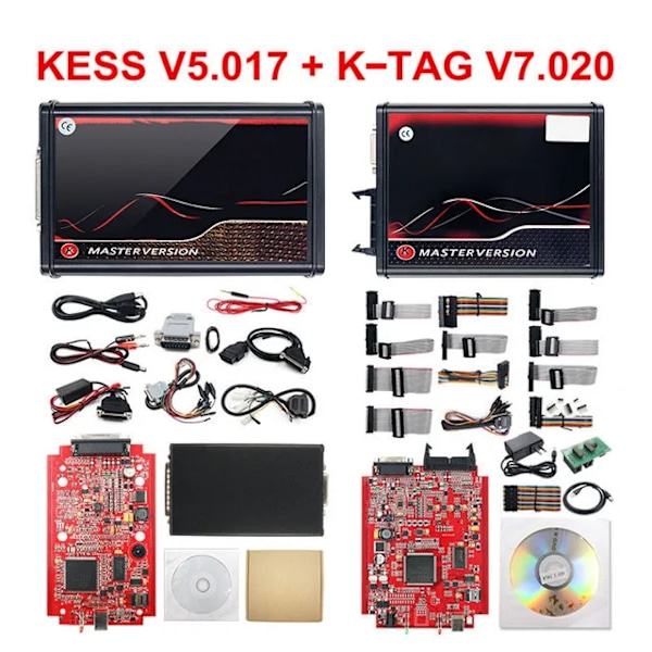 ECU Programmer Værktøj, Ubegrænsede Tuning Muligheder, OBD2 Kompatibilitet, KESS KTAG Kess Ktag KESS KTAG