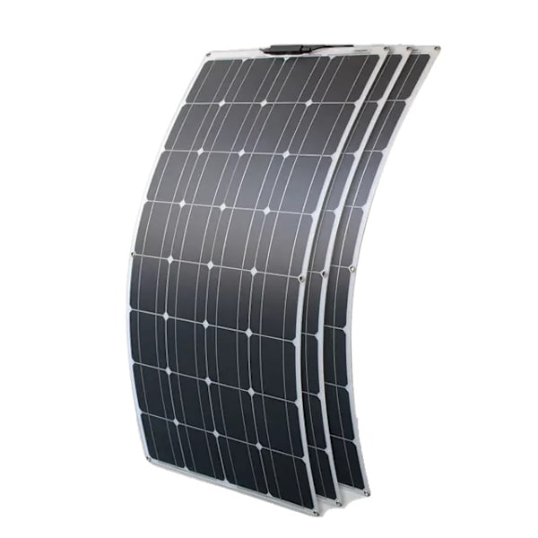 Flexibelt solpanel kit, 12V utgång, lämplig för båt, bil, husbil, 300w solpanel 300w solar panel 300w solar panel