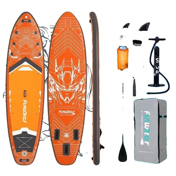 Oppustelig Paddle Board, Skridsikker Overflade, Letvægtsdesign, SUPFW50A