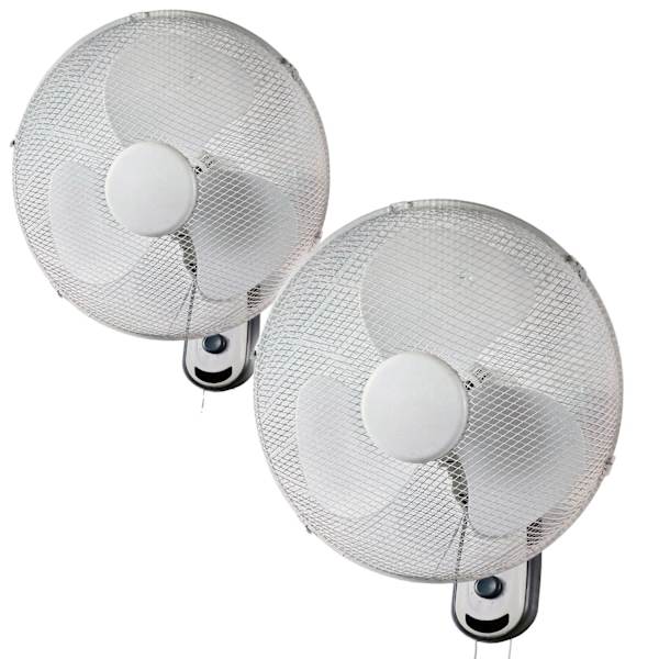 Seinätuuletin 45W, 3 säädettävää nopeutta, helppo asennus 40cm halkaisija,2 kpl 45W, EU 2 PUs 45W 2 PUs 45W
