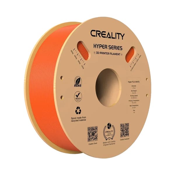 3D-skrivarfilament, hög precision, förbättrad hållfasthet, 1KG-Orange