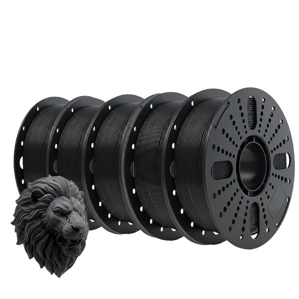3D Printer Filament, PETG, 1,75 mm Diameter, PETG-5BK