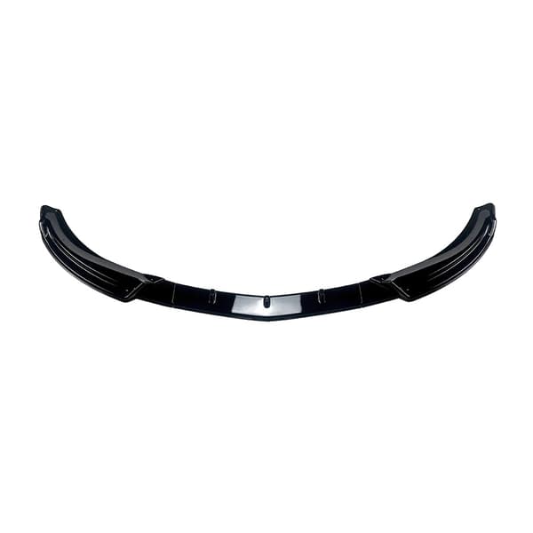 Front Bumper Lip Spoiler, Præcis Pasform, Aerodynamisk Forbedring, sort