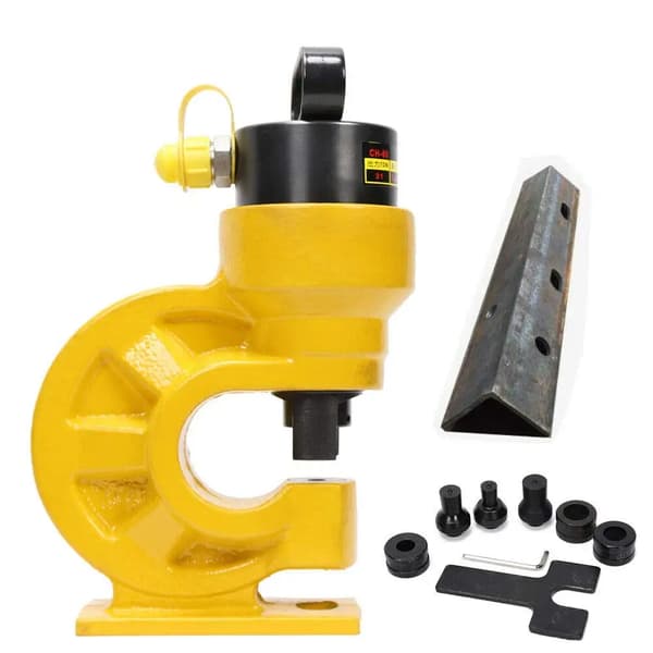 Hydraulisk hålpunchverktyg, punchkapacitet för olika material, kompakt design, Gul