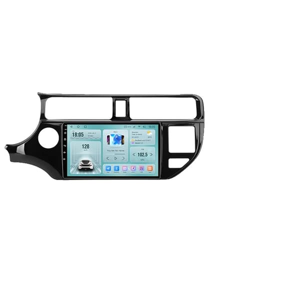 Bilradio, multimediafunktioner, navigationssystem, kompatibel med KIA RIO 2011-2015, T10-Kamera