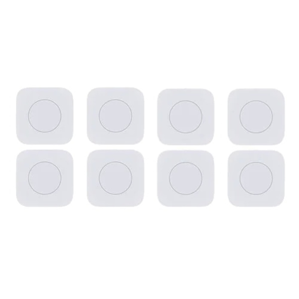 Smart Trådløs Kontakt, ZigBee Forbindelse, Bærbart Design, 8stk trådløs switch