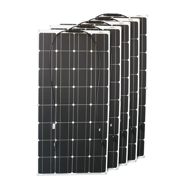 Solcelle, Bøjelig, Vandtæt, 500w solpanel