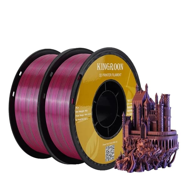 3D Print Filament, PLA Material, 1 kg Spole, E-2KG
