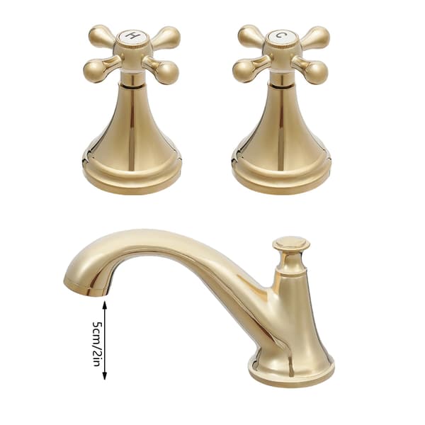Vandhaneblander, Stilfuldt Design, Holdbar Keramisk Spole, Guld