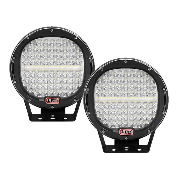 Spotlight, 294W Teho, Vesitiivis IP67, Musta