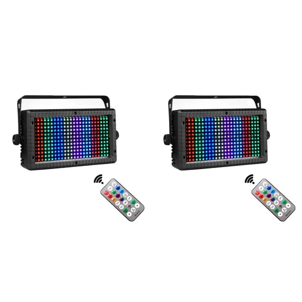 Scene Belysning, 60W Effekt, DMX Kontrolmuligheder, 2PCS LAMPER, EU Stik