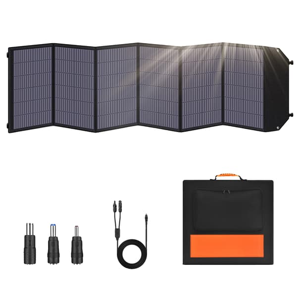 Solpanel, 200W Fällbar Design, Hög Effektivitet, SP200, 20,5V, 200W