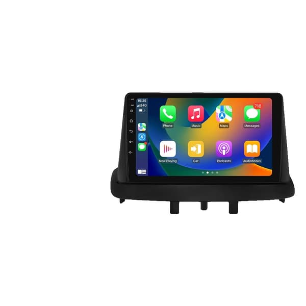 Bilradio, Touchscreen, Multimediafunktioner, Kompatibel med Renault Megane 3 2008 - 2014, P2 CP-4Core-2G 32G