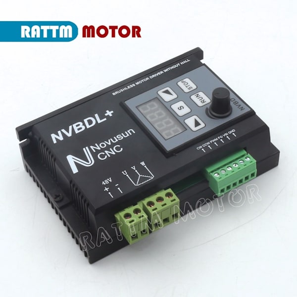 400W 48V Børsteløs Spindelmotor, 12000 R/Min, 600W Driver til CNC Gravering