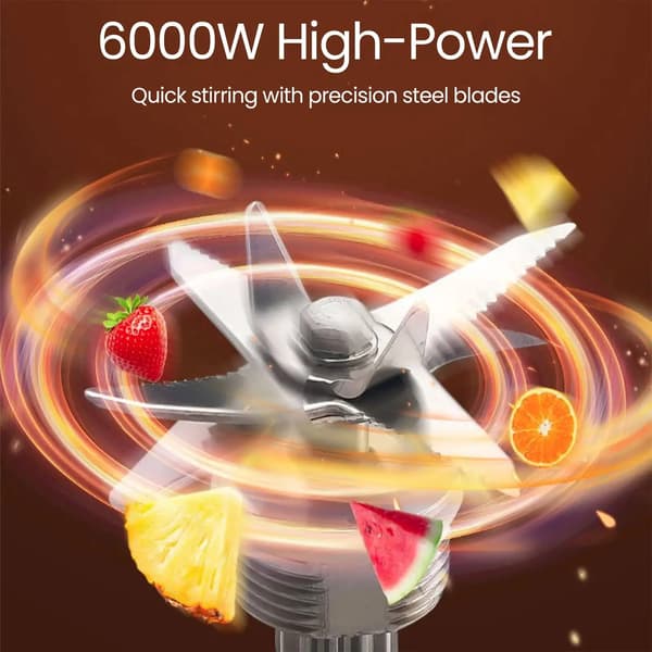 Mixer, 6000W Effekt, 2.5L Kapacitet, EU-kontakt