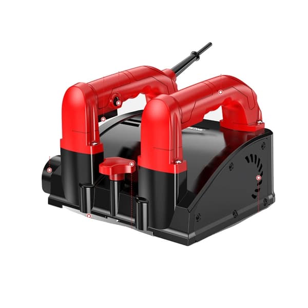 Elektrisk Plan- og Slibemaskine, 1200W Effekt, Ergonomisk Design, Cementkniv