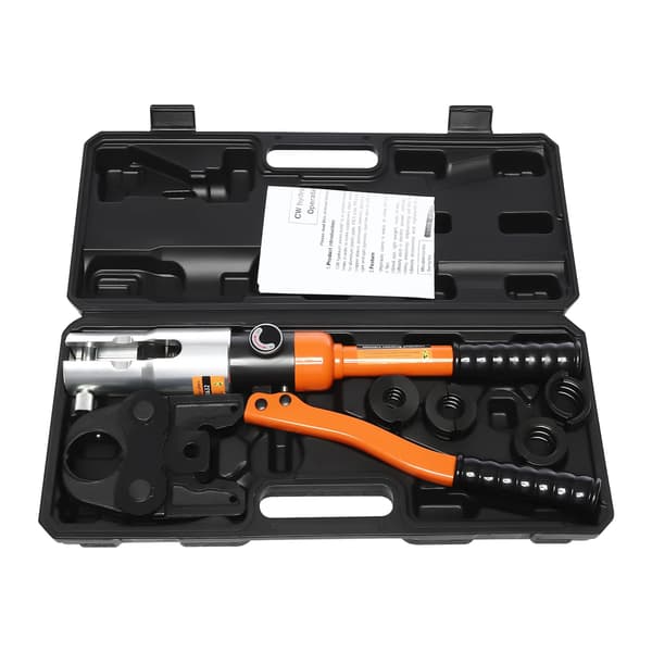 Krämpverktyg, hydraulisk design, formar ingår, hållbara material, U