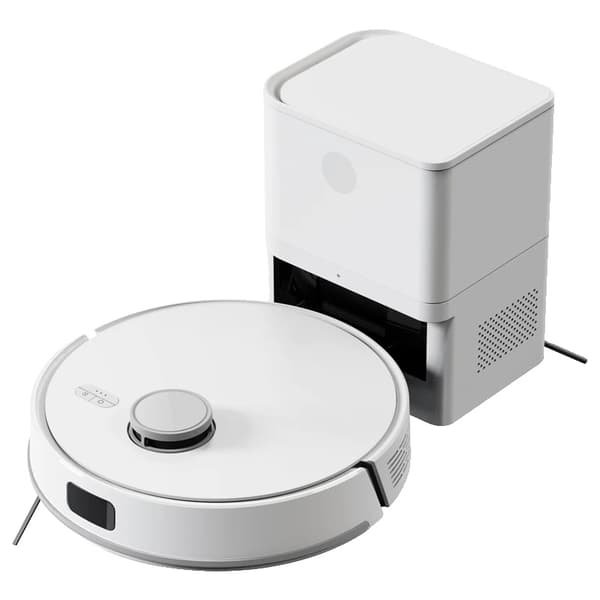 Robotstøvsuger, LIDAR-navigation, Selv-tømning funktion, Hvid