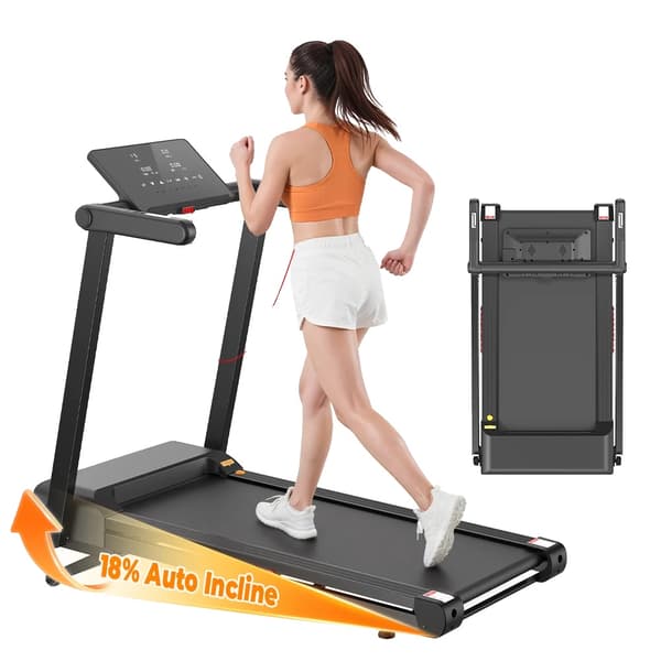 Incline Treadmill, Foldbar Design, Stødabsorberingssystem, FT62