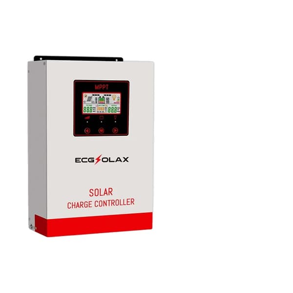 Solcellelader, 120A Maksimal Strøm, Multi-Trins Opladning, Rød, 120A