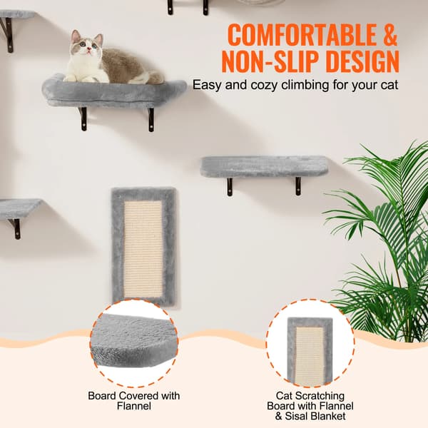 Katteshelves, Robust Design, Tre-niveau Struktur, 6stk