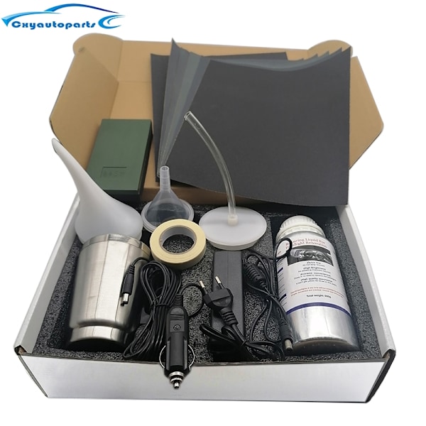 Bil Forlygte Poléringskit - Restaurering, Polering, Rengøring, Ridsefri Hydrofobisk Reparation carton set kit