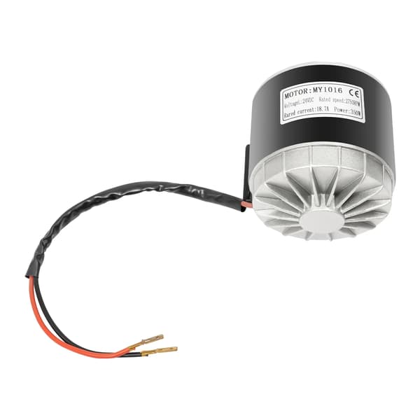 24V DC Børstet Motor, 350W Effekt, 2750 RPM Hastighed, sort