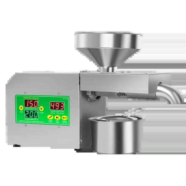 Oliepresser, Koldpressteknologi, Rustfrit Stål Design, R3S-220V, EU-b
