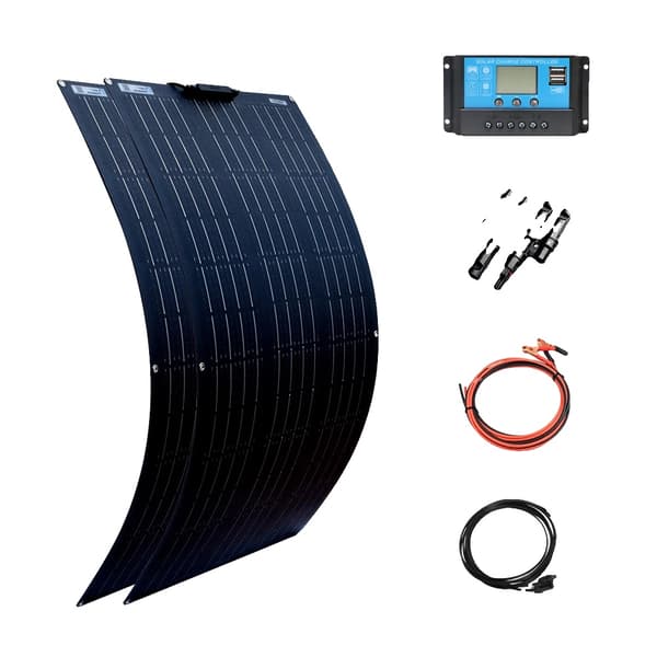 Solpanel, Fleksibelt Design, Høj Effektivitet, 200w