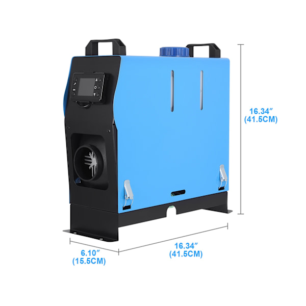 Dieselilämmitin 5KW, LCD-näyttö, Kaukosäädin