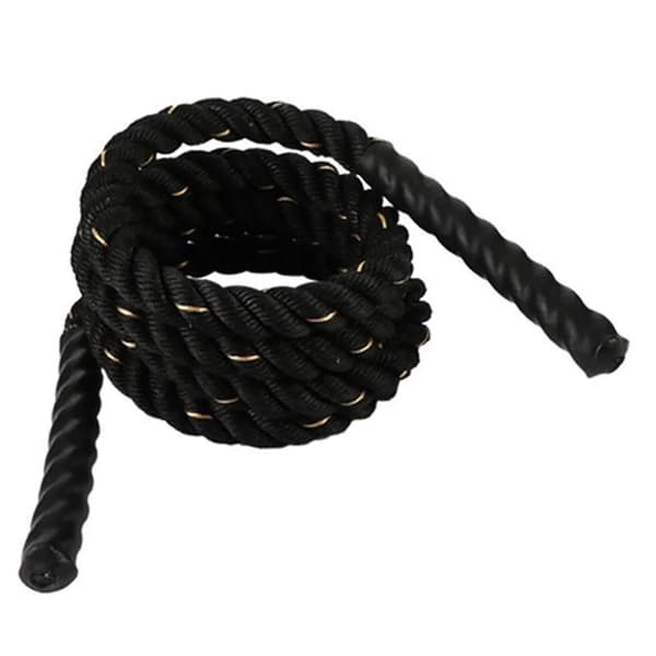 Viktad hopprep, Längd 2,8 m, Diameter 2,5 cm, Vikt 1,12 kg, Polyester material, Lämplig för styrketräning