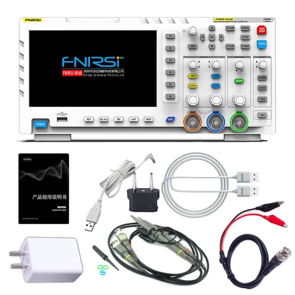 Digitalt Oscilloskop, Høj Sampling Rate, Dual Kanal Support, Standard