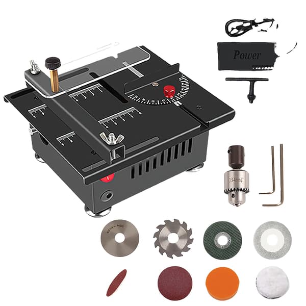 Bordssåg, Kraftfull Motor, Justerbar Hastighetskontroll, 100w