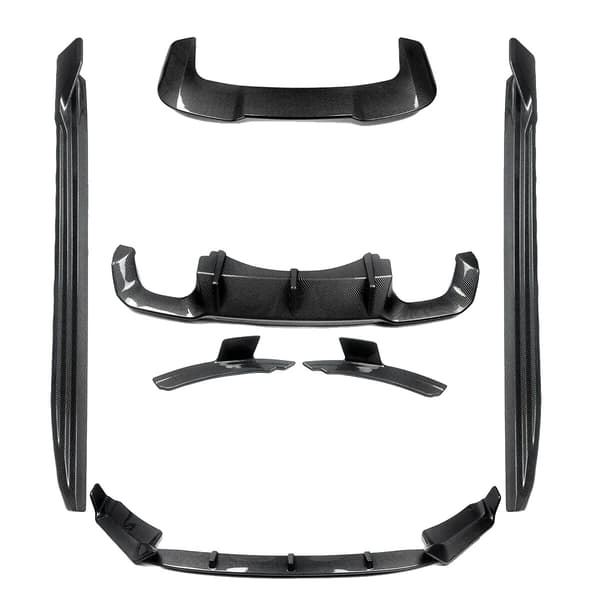 Karosskit, ABS-plastmaterial, kompatibel med BMW X5M F85 2014-2018, 7 st set