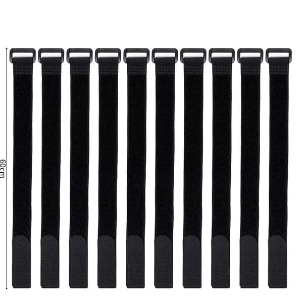 Kabelbindere, Genanvendelige, Justerbar Længde, 2x60cm-a, 40pcs-a