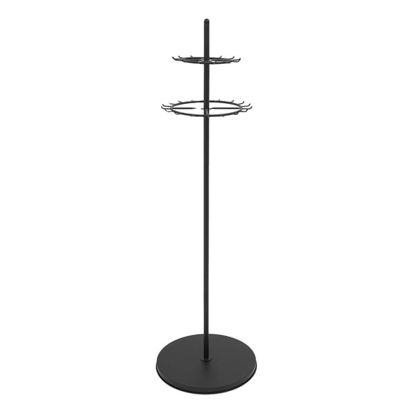 Tilbehør Display Stativ, 31 Krog, Pladsbesparende Design, sort